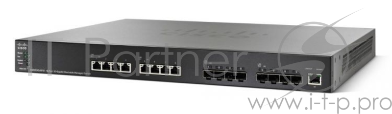 Коммутатор Cisco SG550XG-8F8T 16-Port 10G Stackable Managed Switch