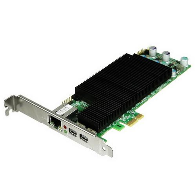 TERADICI TERA2220 Fiber (293E) PCOIP HOST CARD TERADICI 4Gbit mini-DisplayPort x2+Fiber Heatsink, (3293E102101) Brown Box {10}