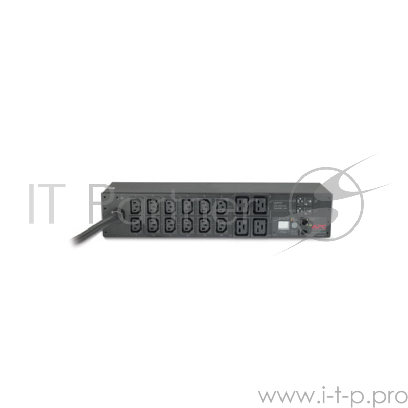 Блок распределения питания Rack PDU, Metered, 2U, 32A, 230V, (12) C13 & (4) C19