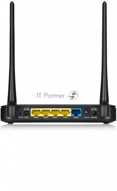 Роутер беспроводной Zyxel NBG6515 (NBG6515-EU0102F) AC750 10/100/1000BASE-TX черный