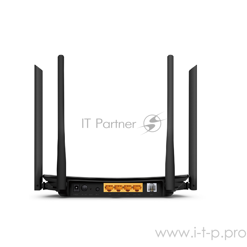 Роутер беспроводной TP-Link Archer VR300 AC1200 10/100BASE-TX/ADSL черный