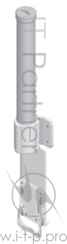 Антенна всенаправленная MIMO 2x2, 10 дБ, 5,15-5,85 ГГц, 360°x12°, 2* RP-SMA