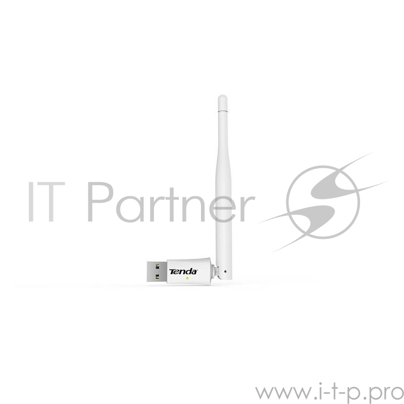 Сетевое оборудование TENDA W311MA Адаптер Wireless N150 Mini High Gain USB 2.0 Adapter with one 3.5dBi external antenna, 2.4GHz
