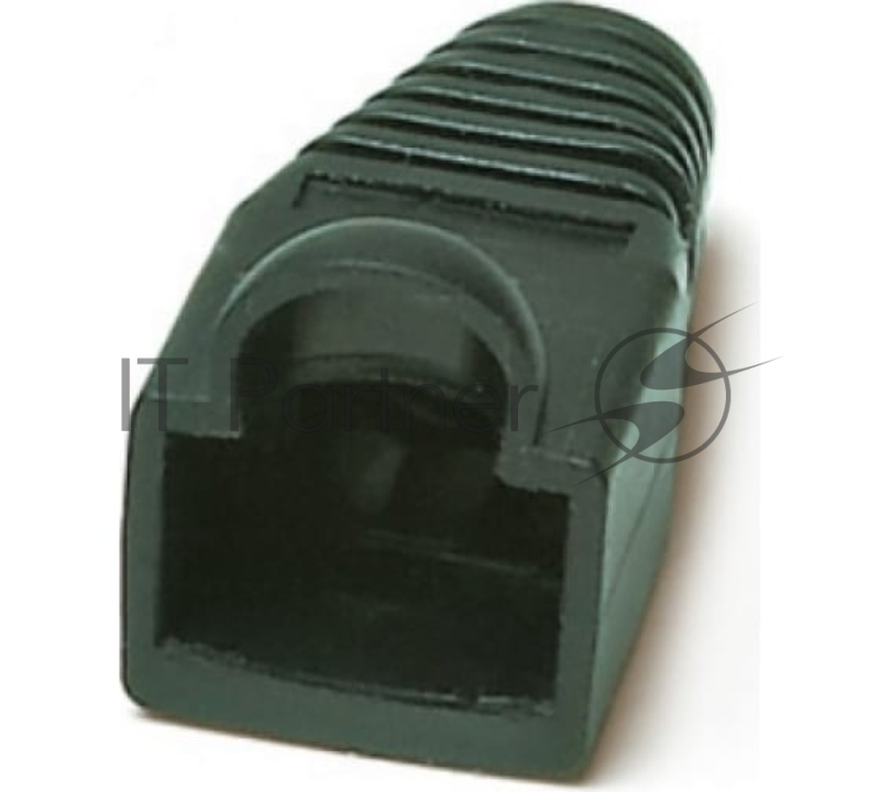 Изолирующий колпачок Hyperline BOOT-BK-10 для разъемов RJ-45, черный (10 шт.)