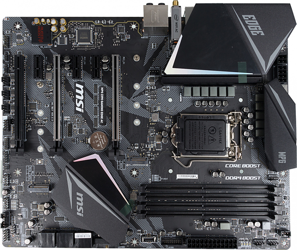 Материнская плата Z390 S1151 ATX MPG Z390 GAMING EDGE AC MSI