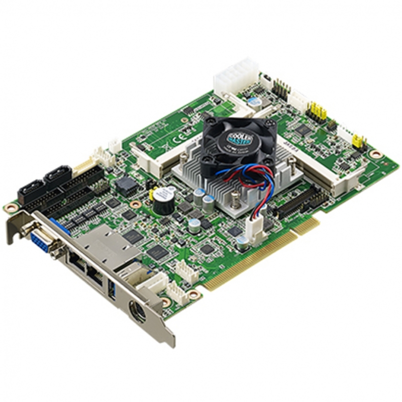 Материнская плата PCI-7032G2-00A1E, CPU Intel Celeron J1900, 2xDDR3L SO-DIMM, VGA/LVDS/DVI, 4xPCI 32