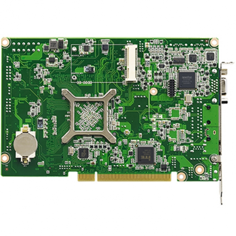 Материнская плата PCI-7032G2-00A1E, CPU Intel Celeron J1900, 2xDDR3L SO-DIMM, VGA/LVDS/DVI, 4xPCI 32