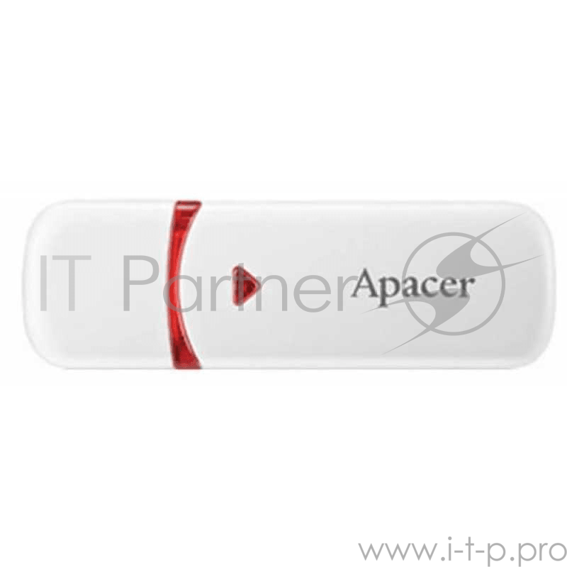 Флеш Диск 16GB Apacer AH333 AP16GAH333W-1 USB 2.0, White, RTL