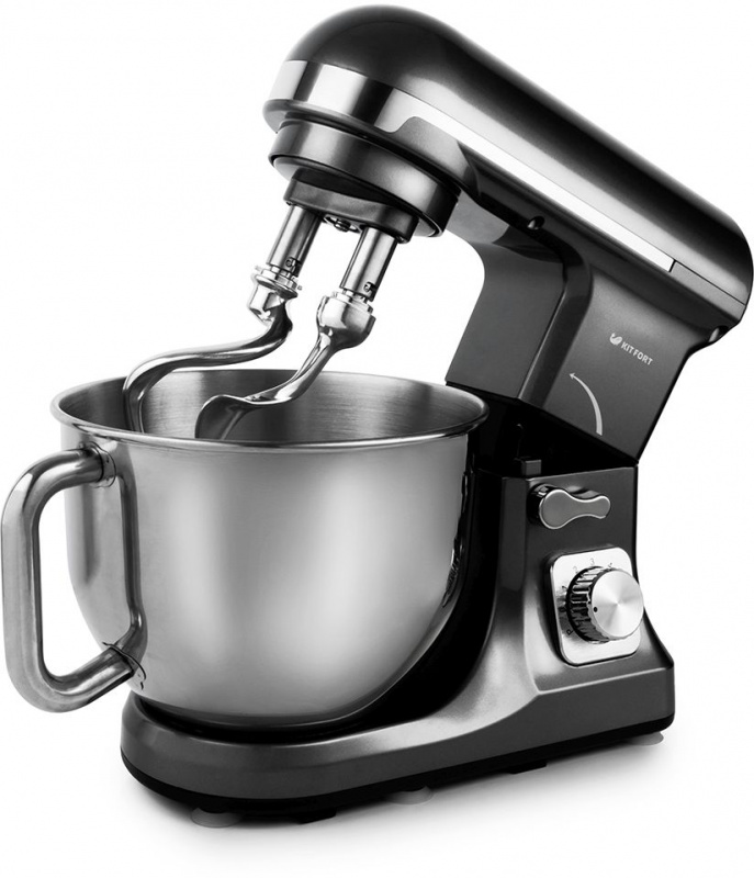 Миксер стационарный Kitfort КТ-1343-1 1000Вт черный/серый