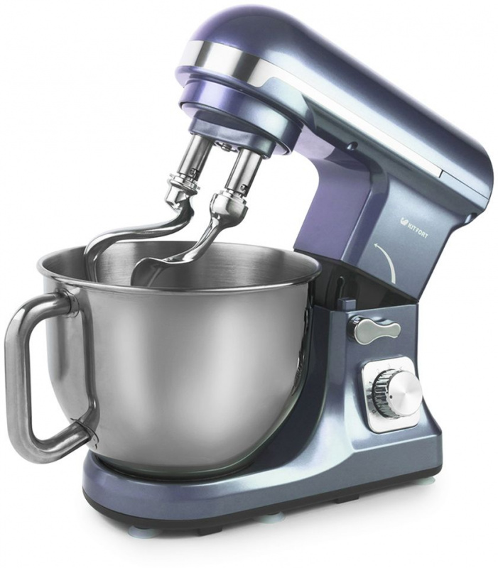 Миксер стационарный Kitfort КТ-1343-2 1000Вт светло-голубой/серый
