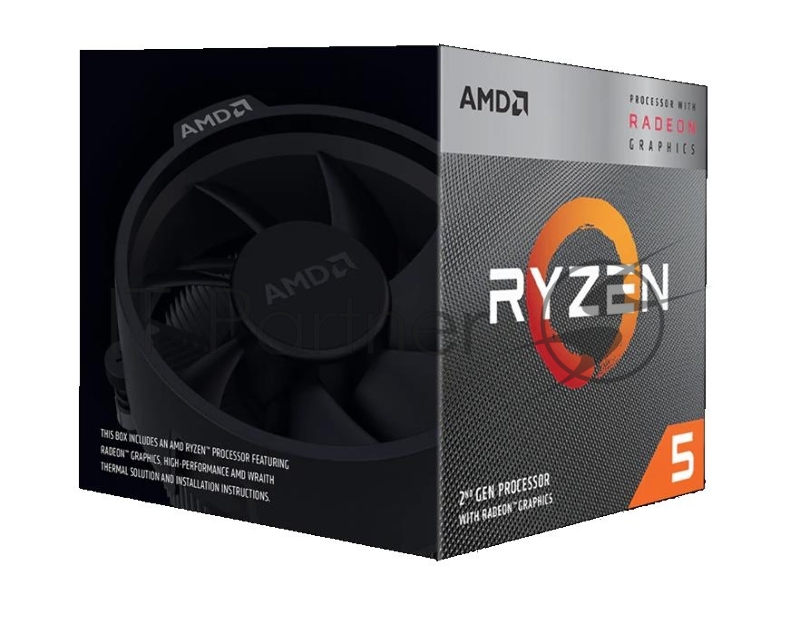 RYZEN R5-3400G AM4, 65W , 4.2 GHz ,BOX