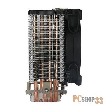 GameMax Gamma 500 RGB Кулер универсальный, Intel/AMD TDP 187W CPU