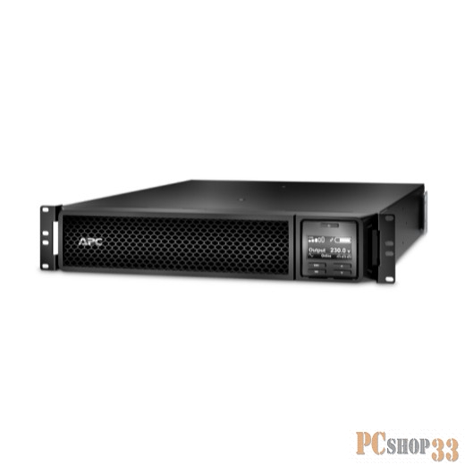 APC Smart-UPS SRT, 1000VA/1000W, On-Line, Extended-run, Black, Rack 2U (Tower convertible), Black