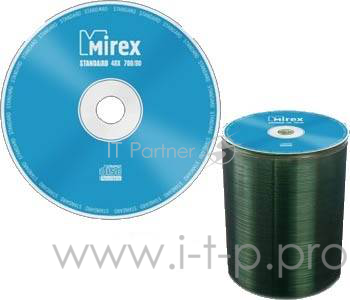 Диск CD-R Mirex 700 Mb, 48х, Standart, Shrink (50), (50/500)