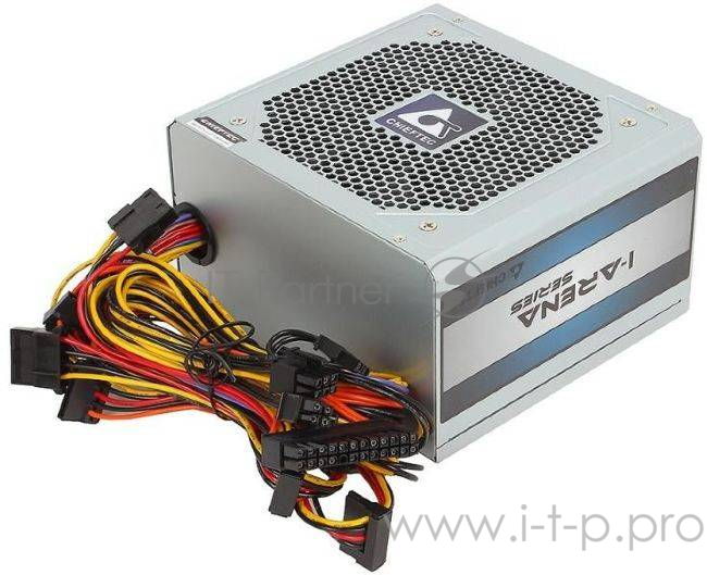 Блок питания Chieftec 700W OEM (GPC-700S) {ATX v.2.3,КПД 80%, A.PFC, 2x PCI-E (6+2-Pin), 6x SATA}
