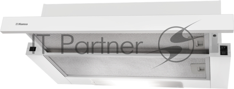 Вытяжка встраиваемая Hansa OTP5233WH белый управление: кнопочное (1 мотор)