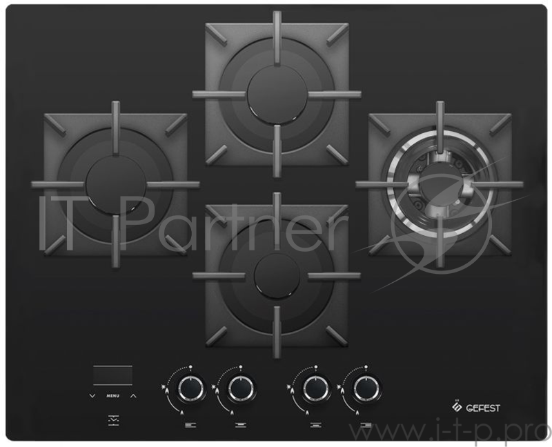 Газовая варочная поверхность Gefest ПВГ 2231-03 Р33 черный