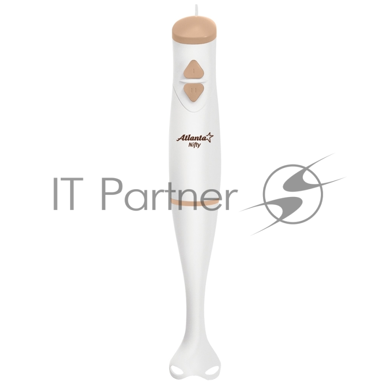 ATLANTA, ATH-3145 беж, Блендер погружной 200Вт, ножка пластик, 2ск