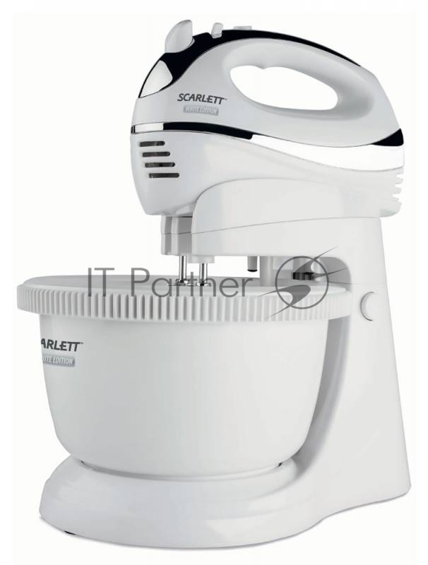 Миксер стационарный Scarlett SC-HM40B01 450Вт белый