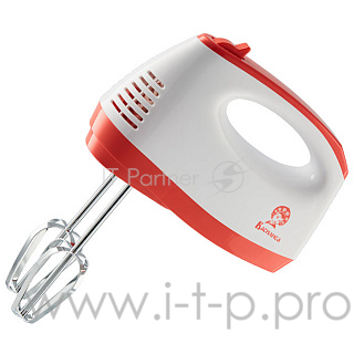Миксер ВАСИЛИСА МК6-240 белый с коралловым