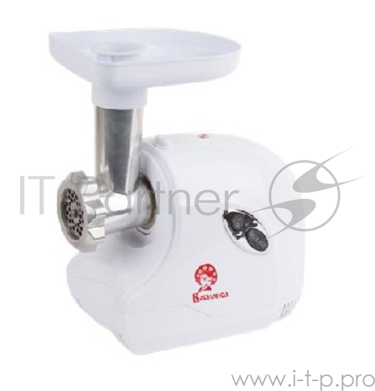 Электрическая мясорубка ВАСИЛИСА М5-250. Мощность 1500 Вт. Реверс, автомат. отключ. при забивании горловины, металич. привод шнека, система защиты двигат. от перегрева.)