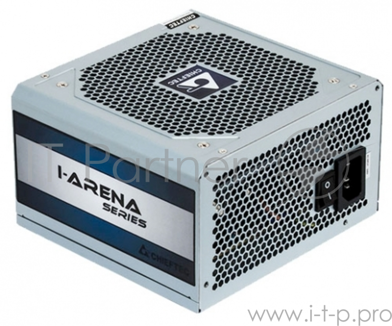Блок питания Chieftec 500W OEM (GPC-500S) {ATX 2.3, 80 PLUS, 80% эфф, Active PFC, 120mm fan}