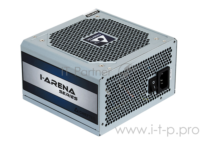 Блок питания Chieftec 500W OEM (GPC-500S) {ATX 2.3, 80 PLUS, 80% эфф, Active PFC, 120mm fan}