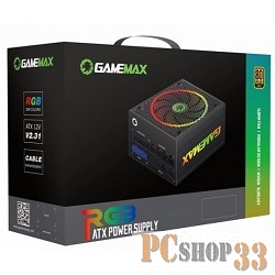 Блоки питания GameMax (GM-550RGB) Блок питания ATX 550W GameMax GM-550RGB