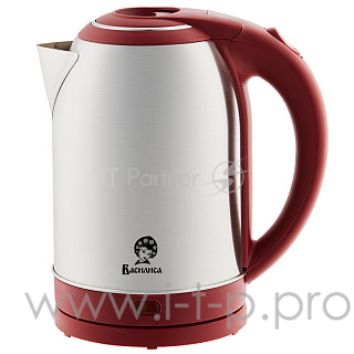 Чайник Василиса Т33-2000 нерж/красный ()