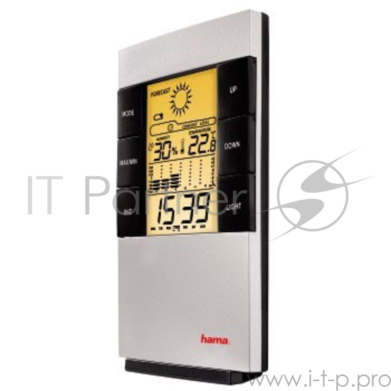 Термометр Hama TH-200 H-87682 серебристый/черный