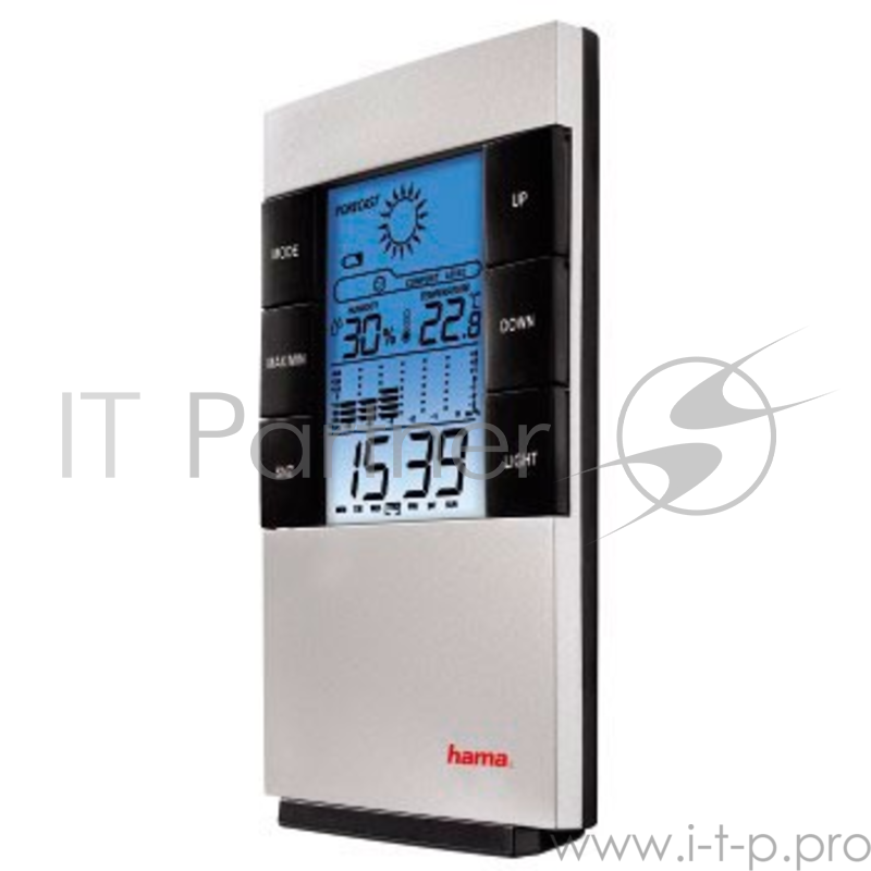 Термометр Hama TH-200 H-87682 серебристый/черный