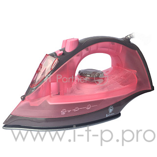 Утюг ВАСИЛИСА ВА-2001 розовый с корич., 2200 Вт