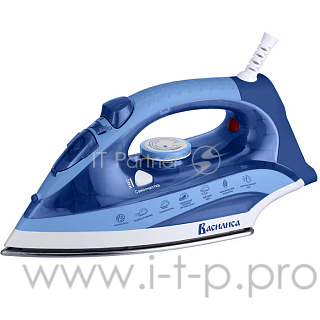Утюг ВАСИЛИСА ВА-2005 голубой с белым