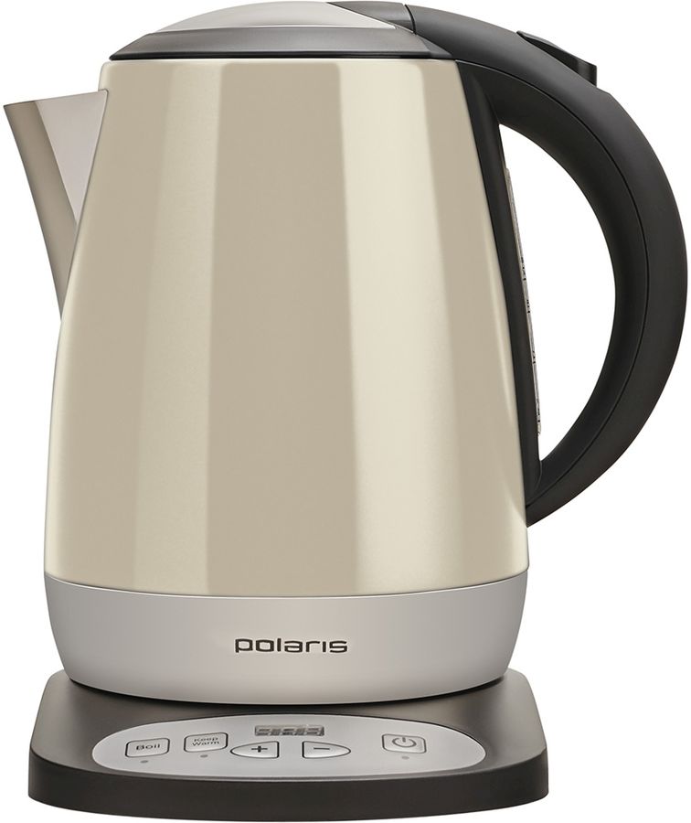Чайник электрический Polaris PWK 1727CAD 1.7л. 2200Вт шампанское (корпус: нержавеющая сталь)