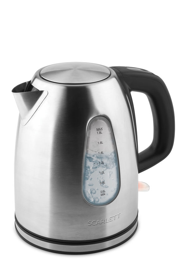 Чайник электрический Scarlett SC-EK21S47 1.8л. 2200Вт серебристый (корпус: нержавеющая сталь)