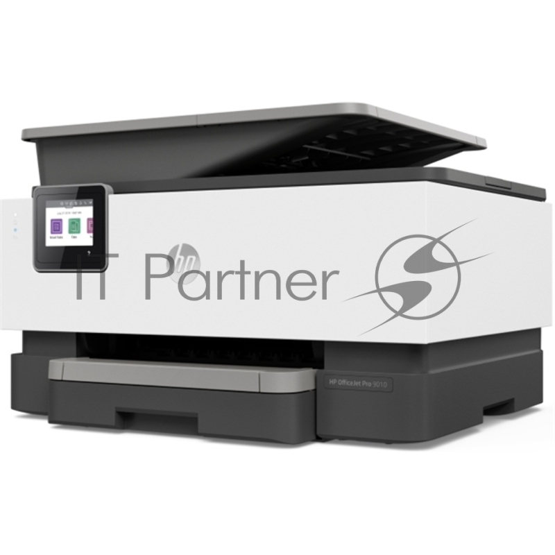МФУ струйный HP Officejet Pro 9010 AiO (3UK83B) A4 Duplex WiFi USB RJ-45 белый/серый