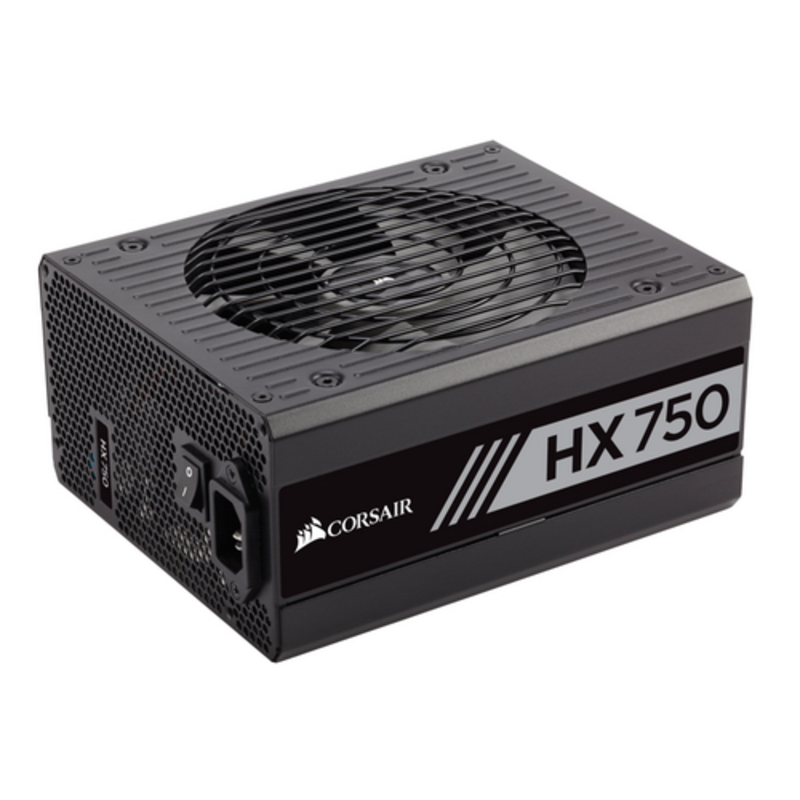 Блок питания Corsair HX750 CP-9020137-EU 750W, 80 PLUS® Platinum, RTL {2}