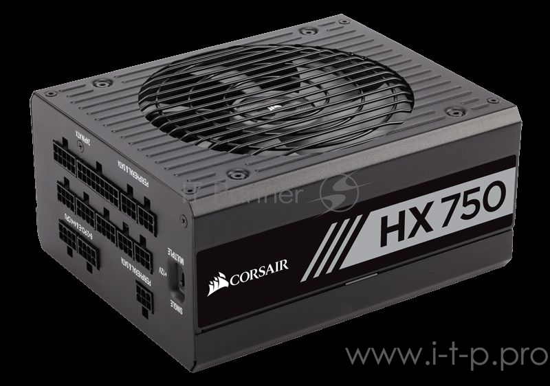 Блок питания Corsair HX750 CP-9020137-EU 750W, 80 PLUS® Platinum, RTL {2}