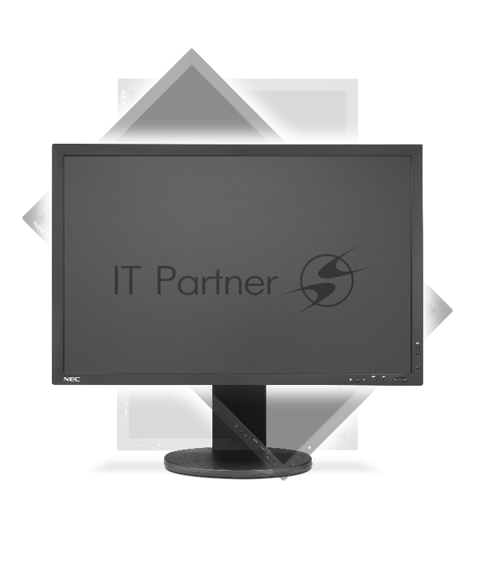 NEC 24.1 PA243W-BK LCD Bk/Bk (AH-IPS; 16:10; 340cd/m2; 1000:1; 6 ms; 10 bit; 1920x1200; 178/178; D-