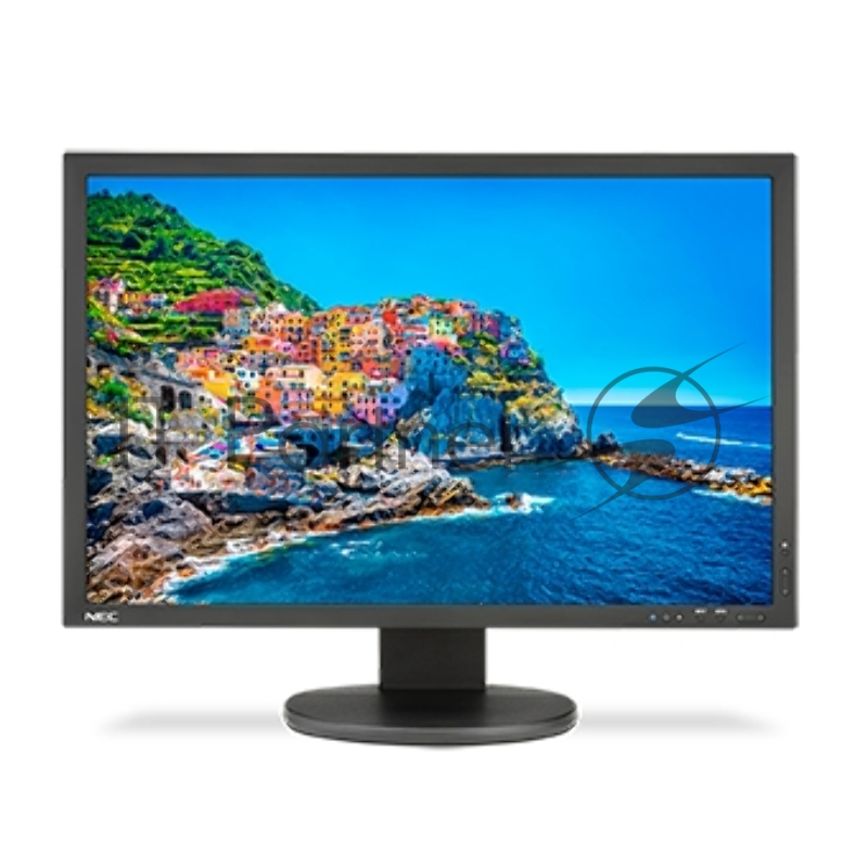 NEC 24.1 PA243W-BK LCD Bk/Bk (AH-IPS; 16:10; 340cd/m2; 1000:1; 6 ms; 10 bit; 1920x1200; 178/178; D-