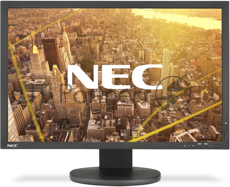 NEC 24.1 PA243W-BK LCD Bk/Bk (AH-IPS; 16:10; 340cd/m2; 1000:1; 6 ms; 10 bit; 1920x1200; 178/178; D-