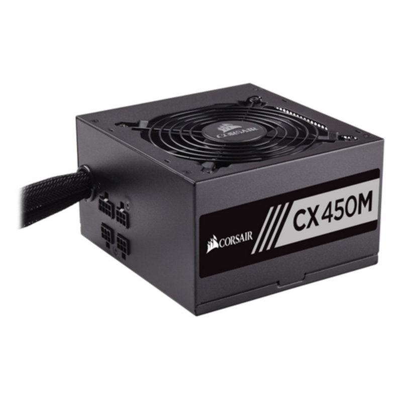 Блок питания Corsair CX 450M RTL CP-9020101-EU {450W,80+ Bronze, ATX v2.3, Active PFC, CM,120mm Fan)
