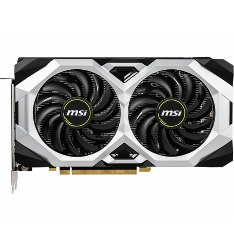 Видеокарта MSI PCI-E RTX 2060 SUPER VENTUS OC nVidia GeForce RTX 2060SUPER 6144Mb 192bit GDDR6 1710/14000/HDMIx1/DPx3/HDCP Ret