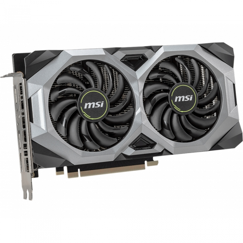 Видеокарта MSI PCI-E RTX 2060 SUPER VENTUS OC nVidia GeForce RTX 2060SUPER 6144Mb 192bit GDDR6 1710/14000/HDMIx1/DPx3/HDCP Ret