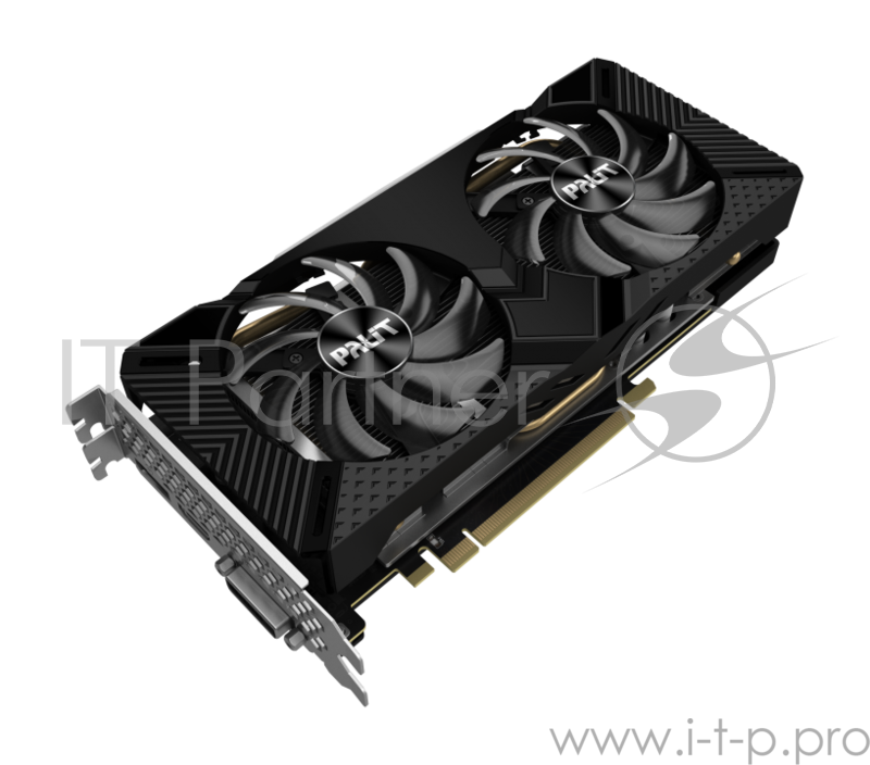 Видеокарта Palit PCI-E PA-RTX2060SUPER DUAL 8G nVidia GeForce RTX 2060SUPER 8192Mb 256bit GDDR6 1470/14000/HDMIx1/DPx3/HDCP Ret