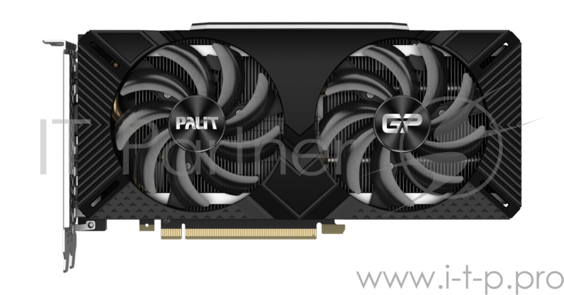 Видеокарта Palit PCI-E PA-RTX2060SUPER GP OC 8G nVidia GeForce RTX 2060SUPER 8192Mb 256bit GDDR6 1470/14000/HDMIx1/DPx3/HDCP Ret