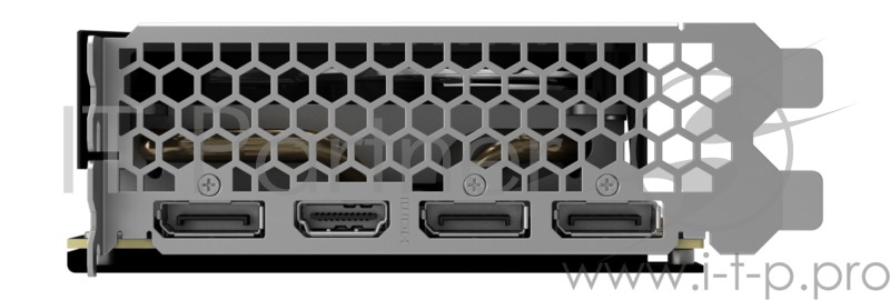 Видеокарта Palit PCI-E PA-RTX2060SUPER GP OC 8G nVidia GeForce RTX 2060SUPER 8192Mb 256bit GDDR6 1470/14000/HDMIx1/DPx3/HDCP Ret