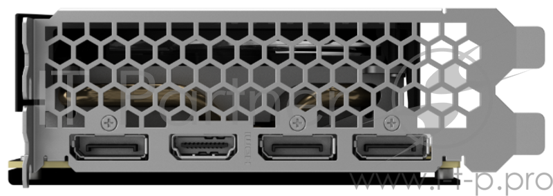 Видеокарта Palit PCI-E PA-RTX2060SUPER GP OC 8G nVidia GeForce RTX 2060SUPER 8192Mb 256bit GDDR6 1470/14000/HDMIx1/DPx3/HDCP Ret