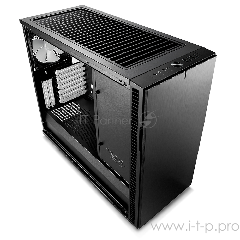 Корпус Fractal Design Define R6 USB-C черный без БП E-ATX 7x120mm 7x140mm 2xUSB2.0 2xUSB3.0 audio front door bott PSU