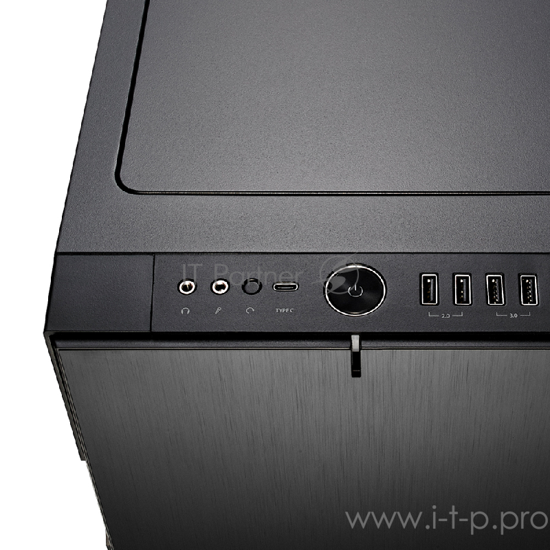 Корпус Fractal Design Define R6 USB-C черный без БП E-ATX 7x120mm 7x140mm 2xUSB2.0 2xUSB3.0 audio front door bott PSU